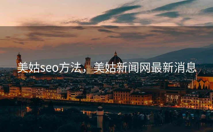 美姑seo方法，美姑新闻网最新消息