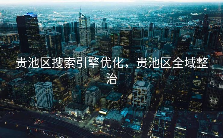 贵池区搜索引擎优化，贵池区全域整治